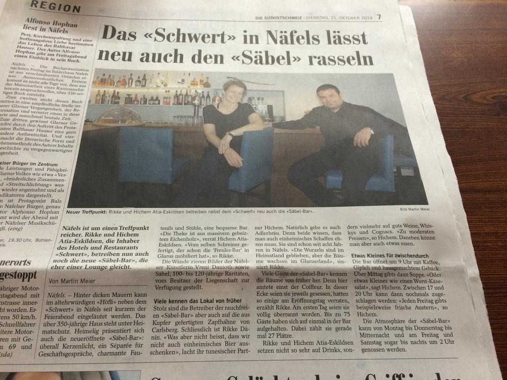 Hotel Schwert Näfels Kültér fotó